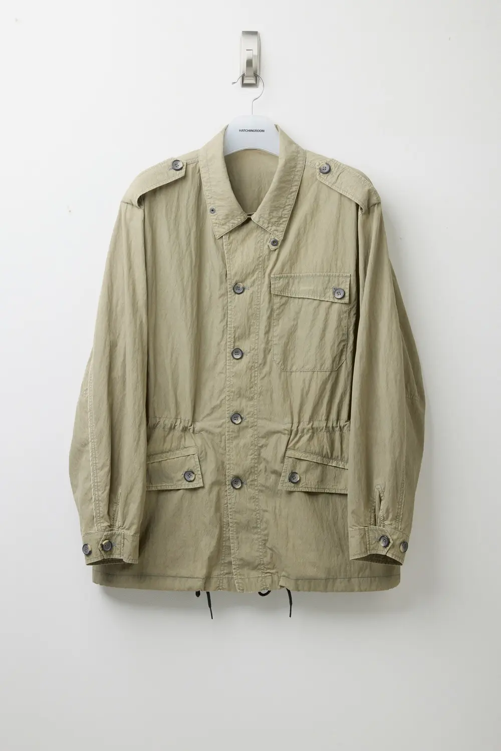 Parachute Jacket Bleached Olive