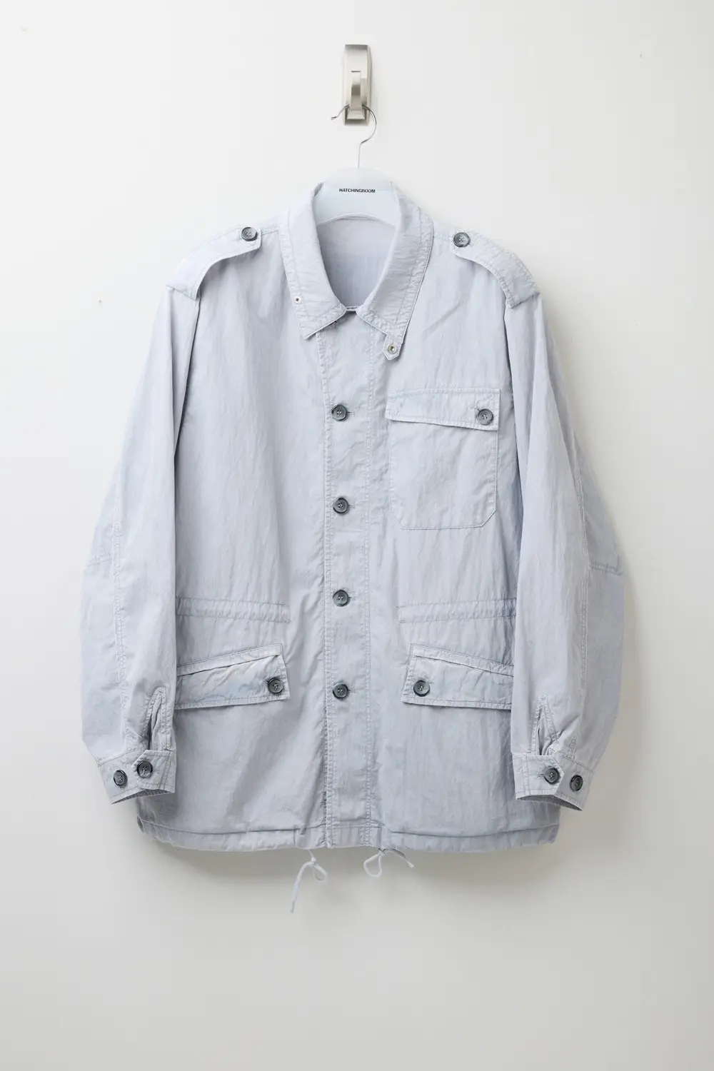 Parachute Jacket Bleached Sky Blue