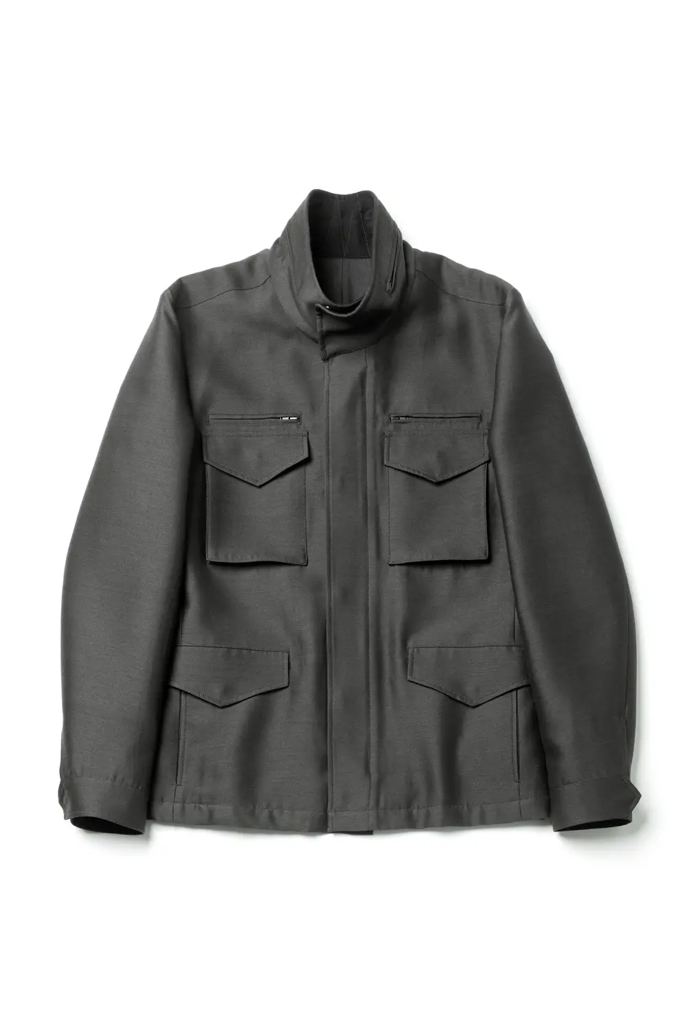 Silent M65 Jacket Wool/Silk Sage