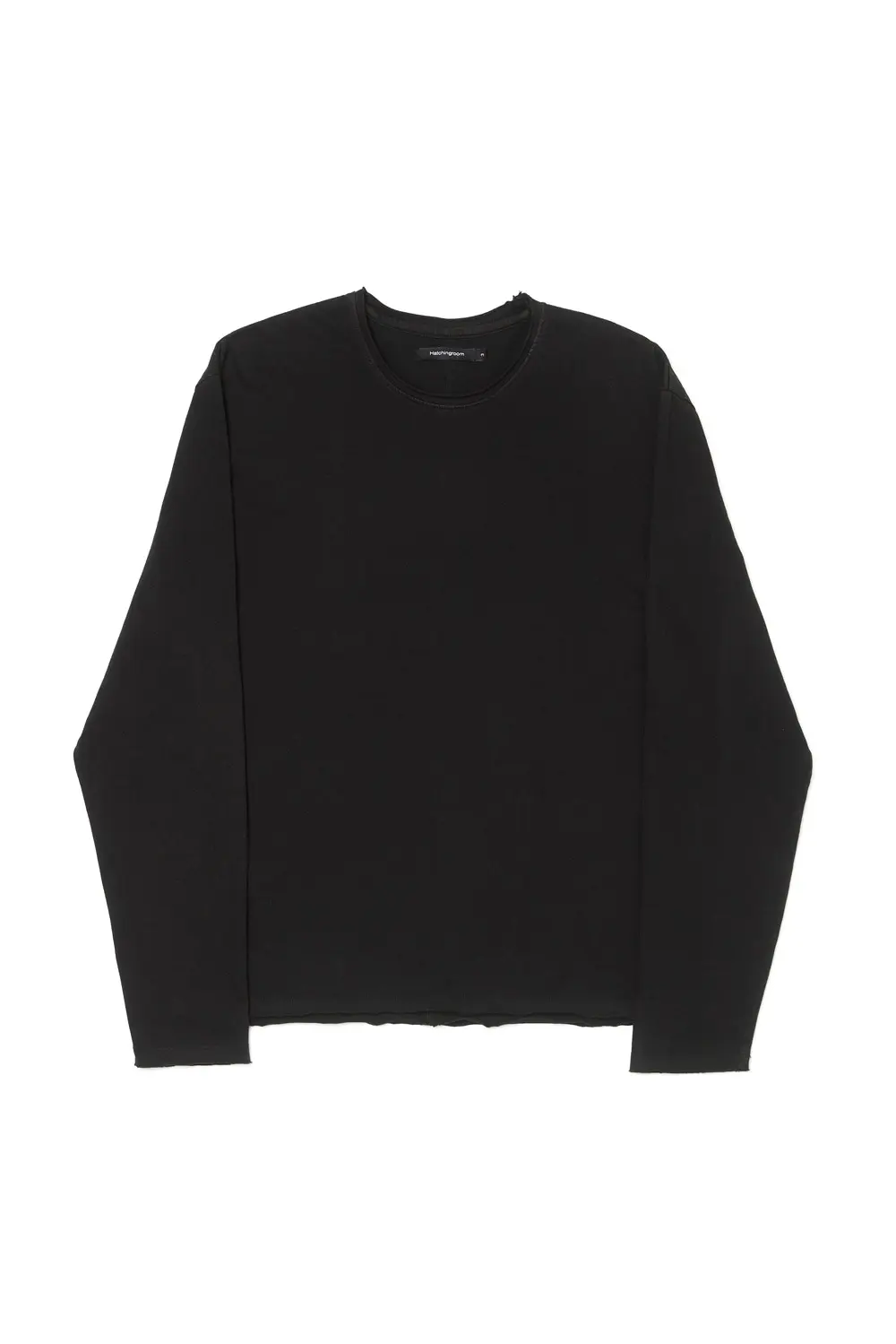 Bleached Rough Tee Black