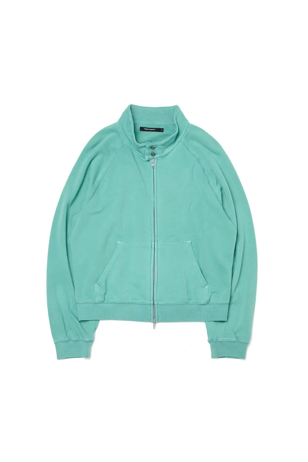 VTG Harrington Cardigan Bleached Emerald