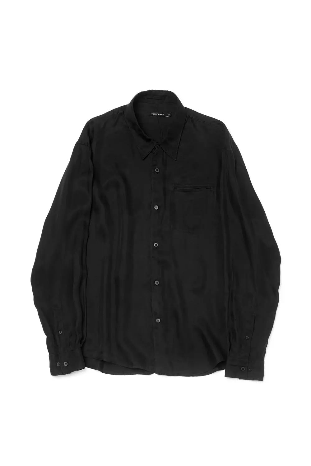 Drape Shirt Black
