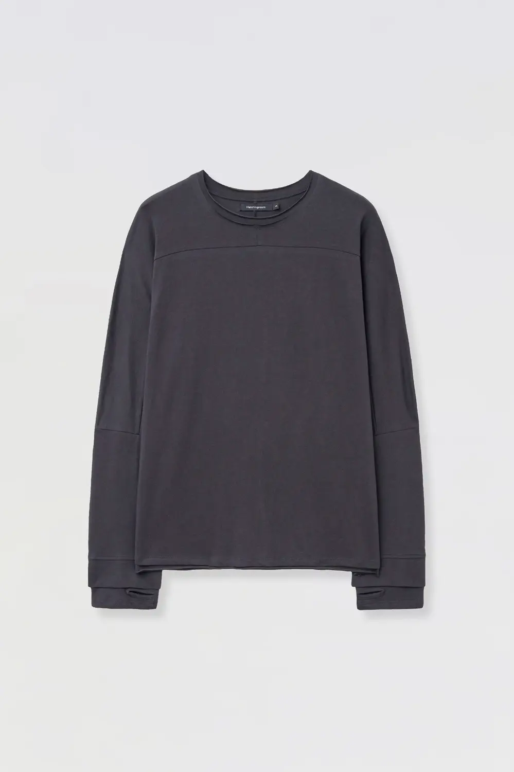 Double Sleeve Tee V2 Charcoal