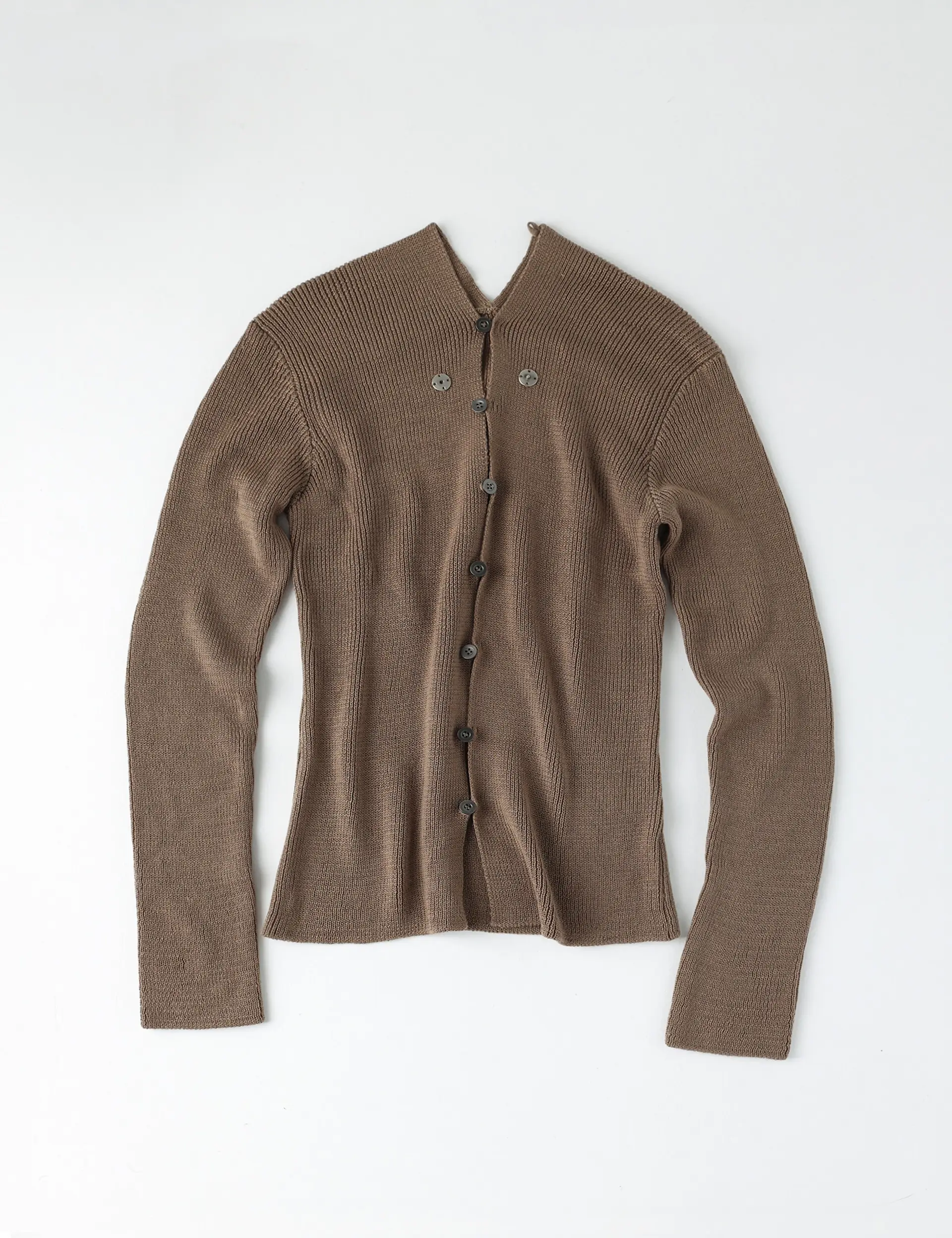 Nape Knit Cardigan (Beige)