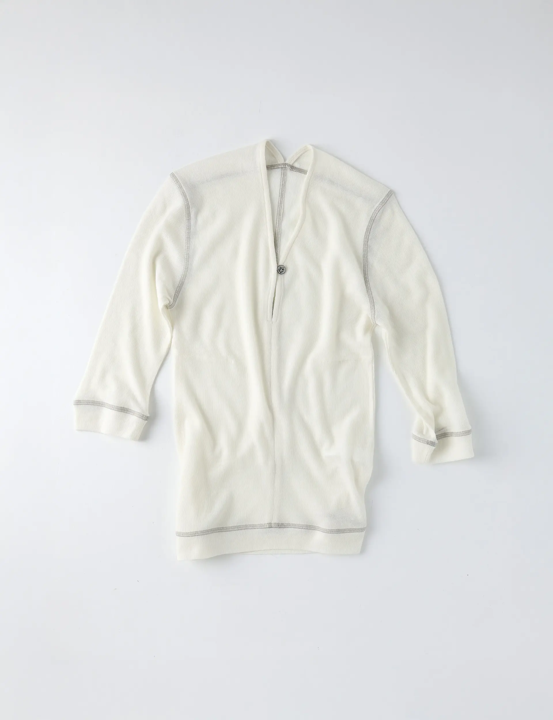 Nape Half Sleeve Top (Ivory)