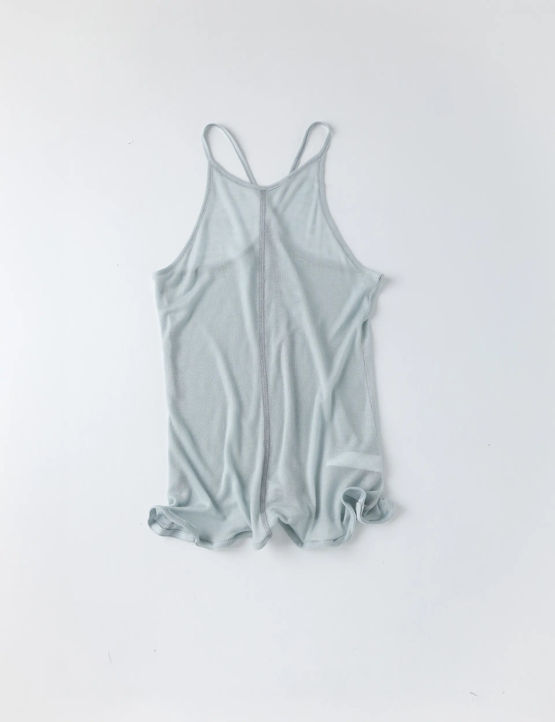Band Hem Sleeveless (Blue Grey)