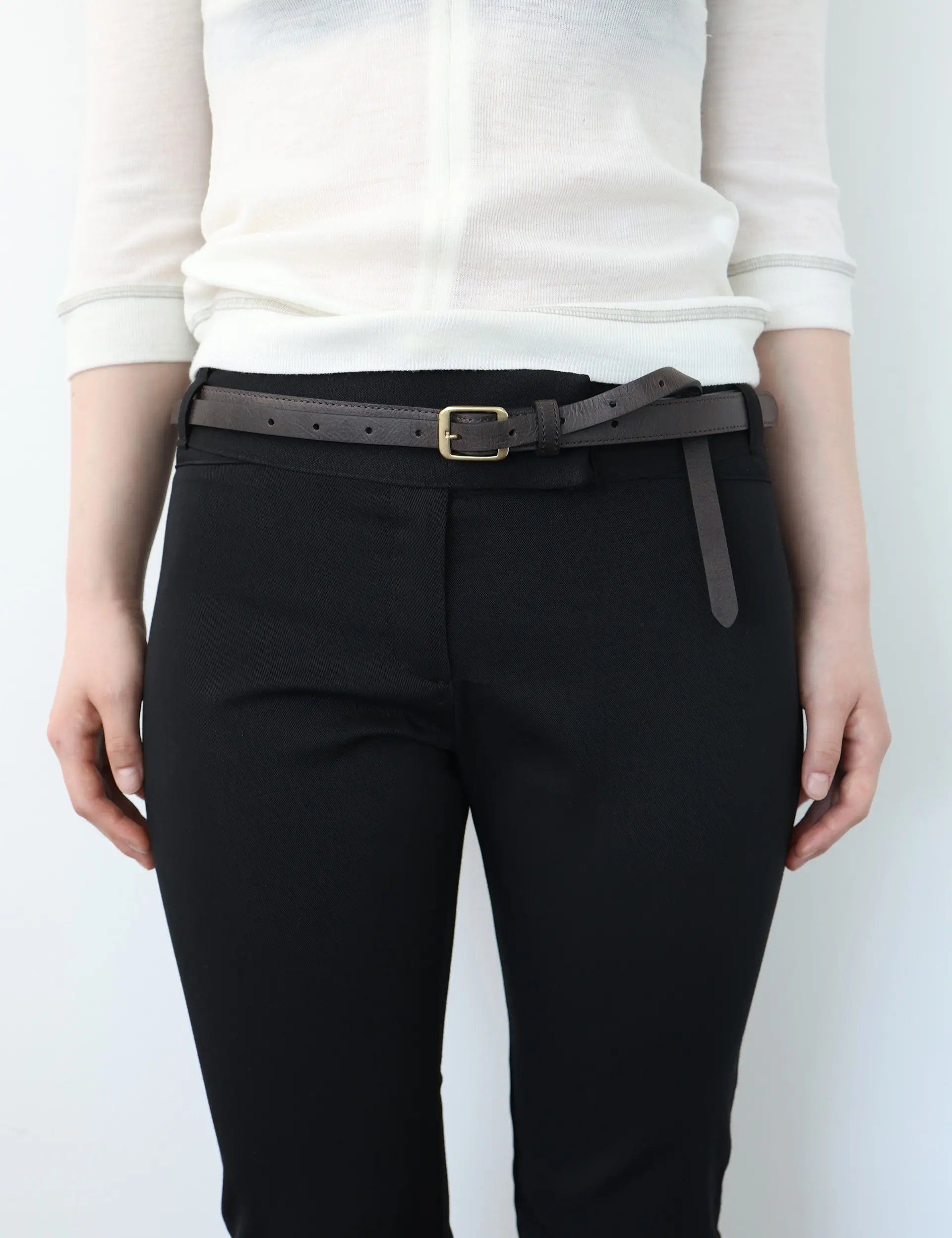 Double Layered Belt (Brown)