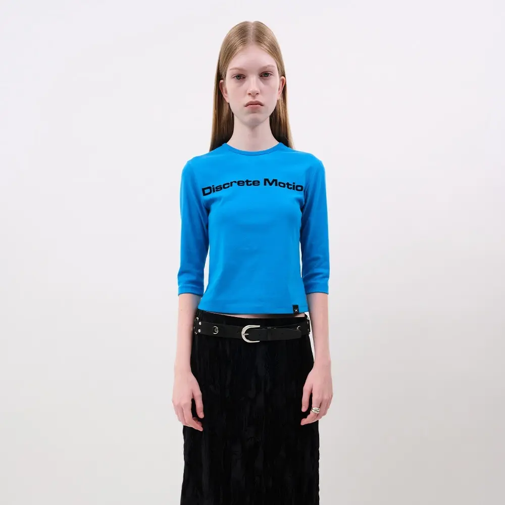 3/4 Sleeve Tee (Blue)